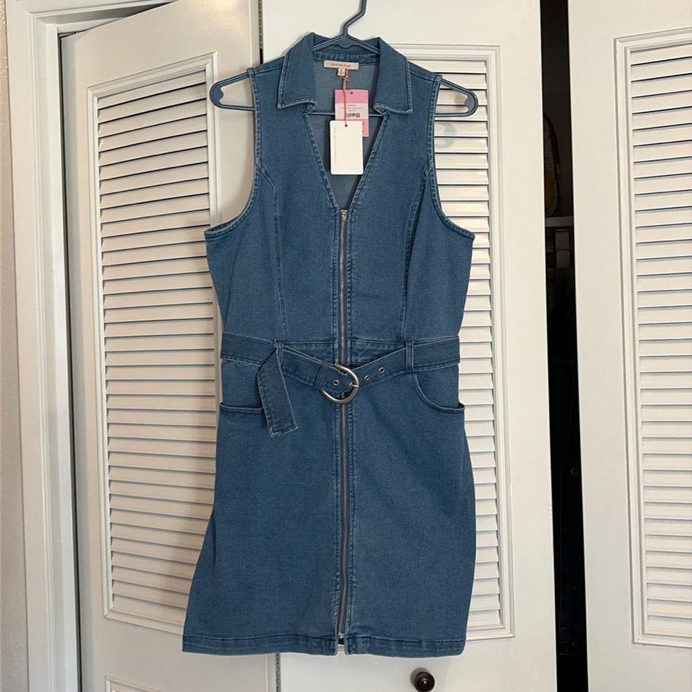 Denim dress